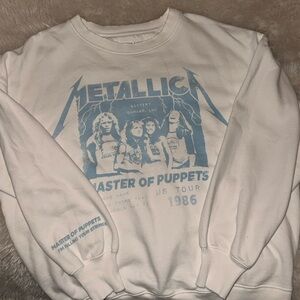 American Eagle Outfitters White Sweatshirt